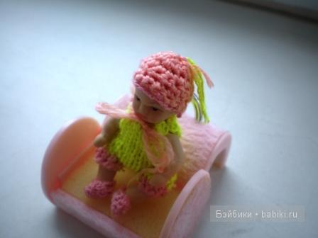 Реставрация фарфоровой мини-куклы (фото 6)