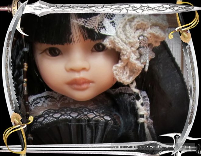 Костюм пиратки для куклы Паола Рейна