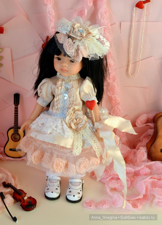 Кукольный образ, новый наряд, для куколок 25-34 см.