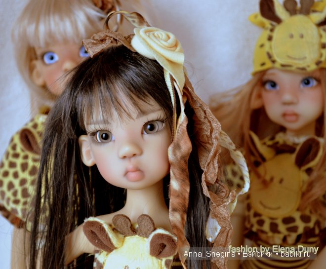 Моя дружная компания Кайешек в костюмчиках "Жирафки" (фото 7)