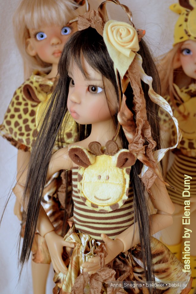 Моя дружная компания Кайешек в костюмчиках "Жирафки" (фото 8)