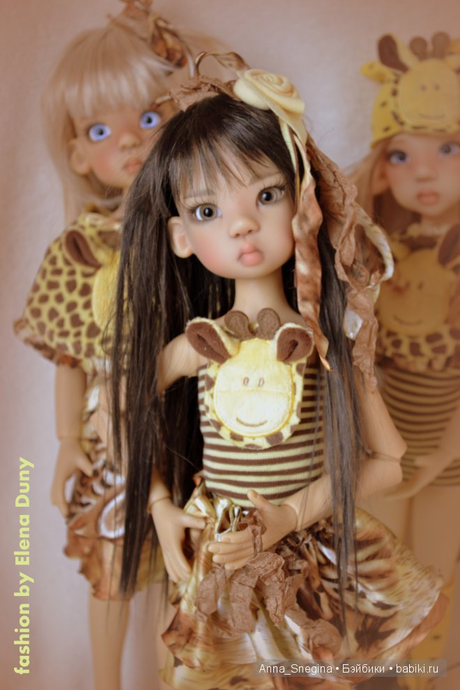 Моя дружная компания Кайешек в костюмчиках "Жирафки" (фото 6)