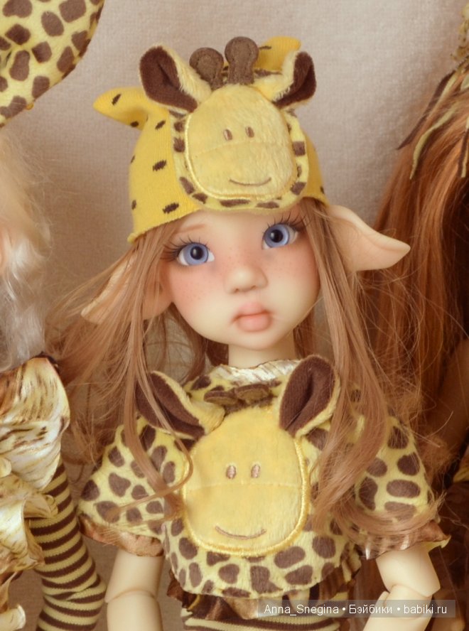 Моя дружная компания Кайешек в костюмчиках "Жирафки" (фото 5)