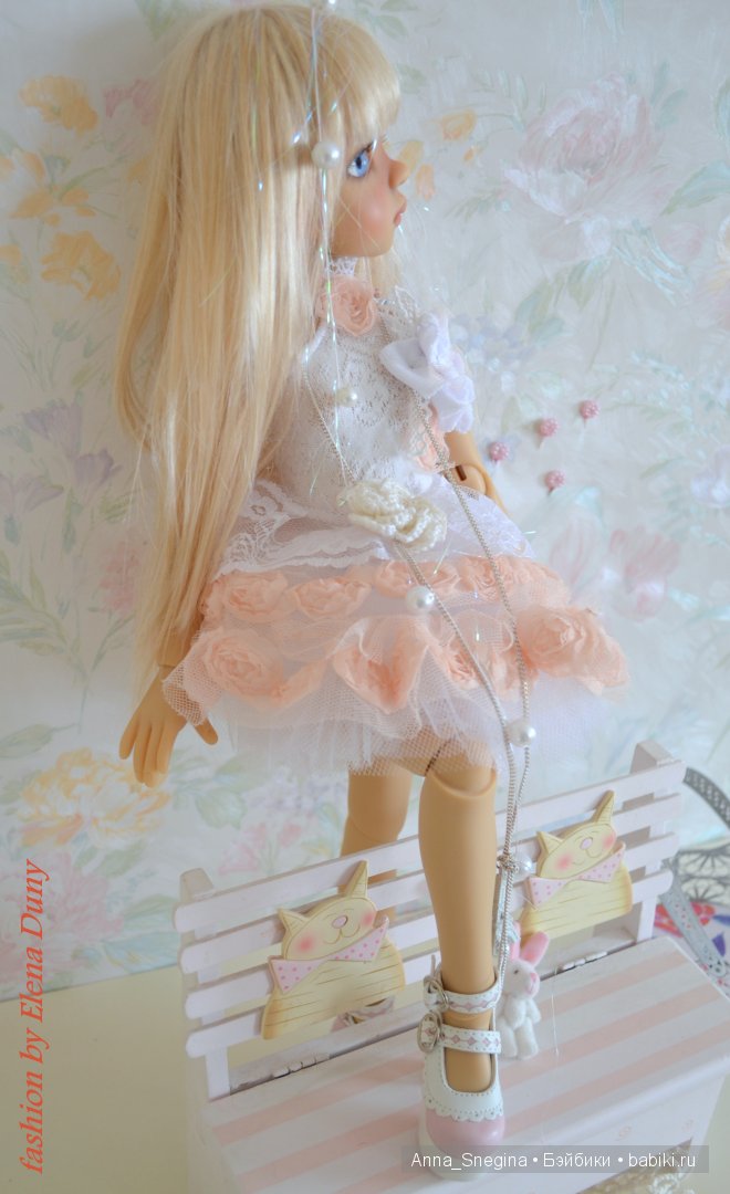 Зефирно-облачный наряд для Лайлочки