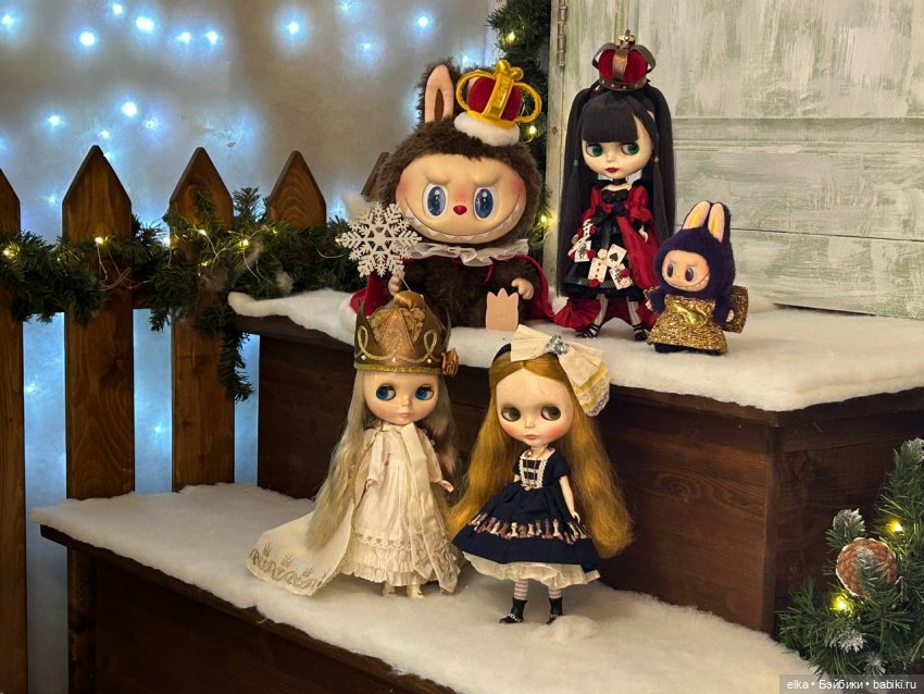 С НОВЫМ ГОДОМ!!! Или как Блайз и Лабубу подружились в моей коллекции (фото 5)