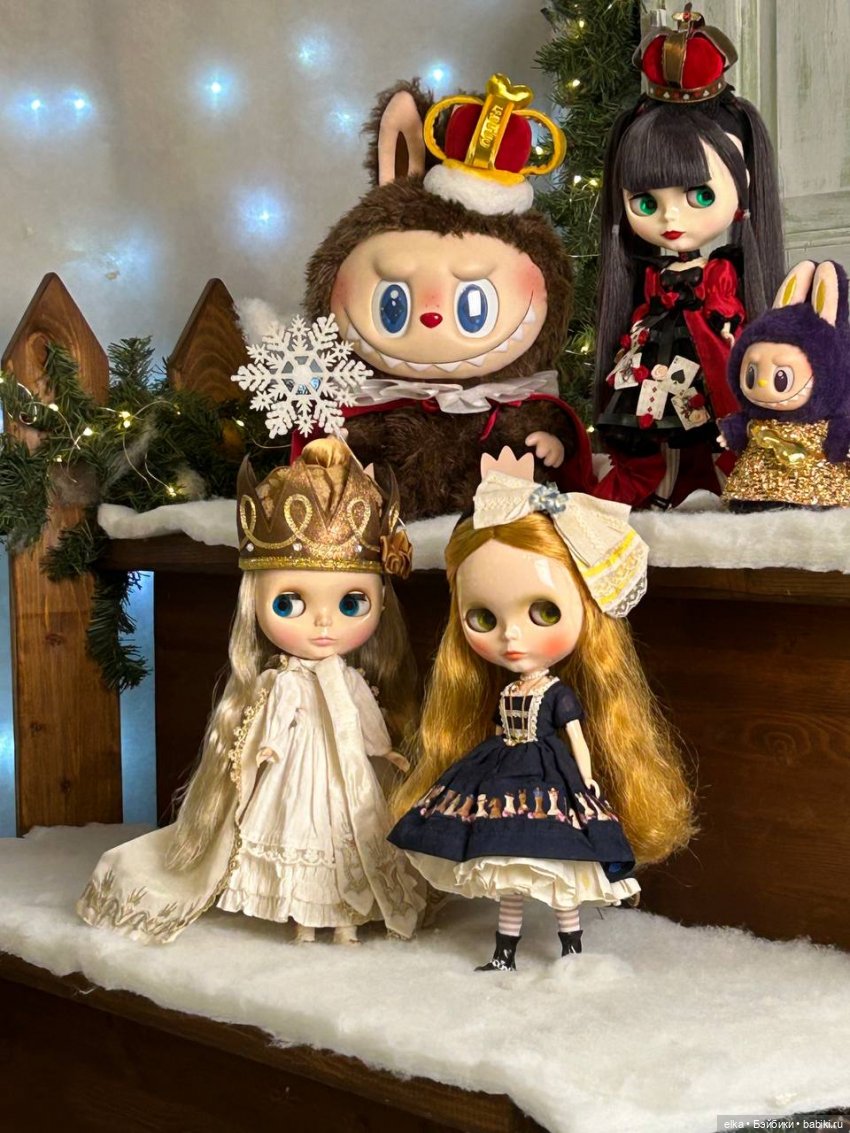 С НОВЫМ ГОДОМ!!! Или как Блайз и Лабубу подружились в моей коллекции (фото 6)