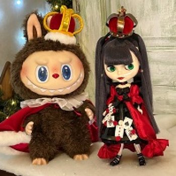 С НОВЫМ ГОДОМ!!! Или как Блайз и Лабубу подружились в моей коллекции