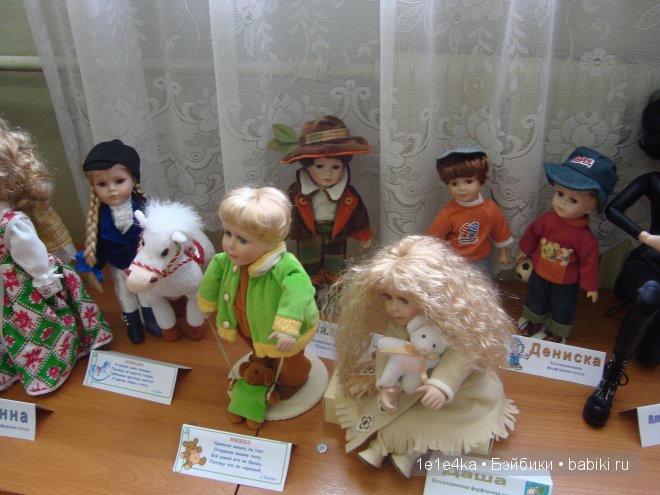 Благотворительная выставка кукол в г. Родники Ивановской области
