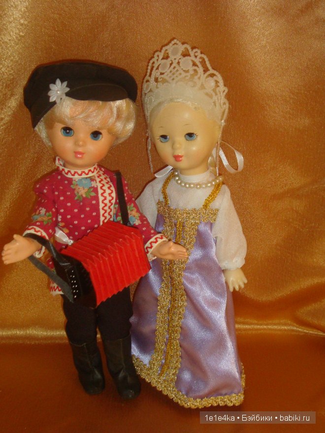 Винтажные красавицы - куклы "Ивановской фабрики игрушки"