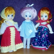 Куклы Ивановской фабрики "Игрушки". Часть 2 "Танечки"