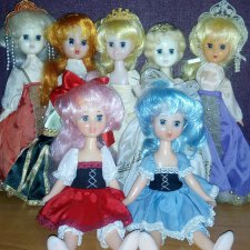 Куклы Ивановской фабрики "Игрушки". Часть 1 Золушки