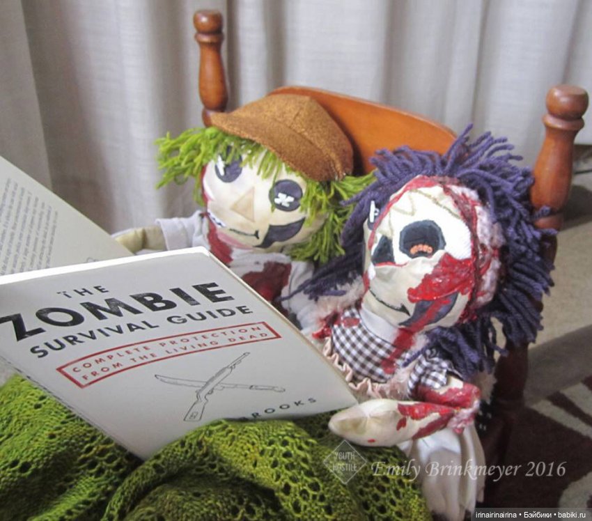 "протухшего Ann и Andy" зомби куклы? цена 40 s