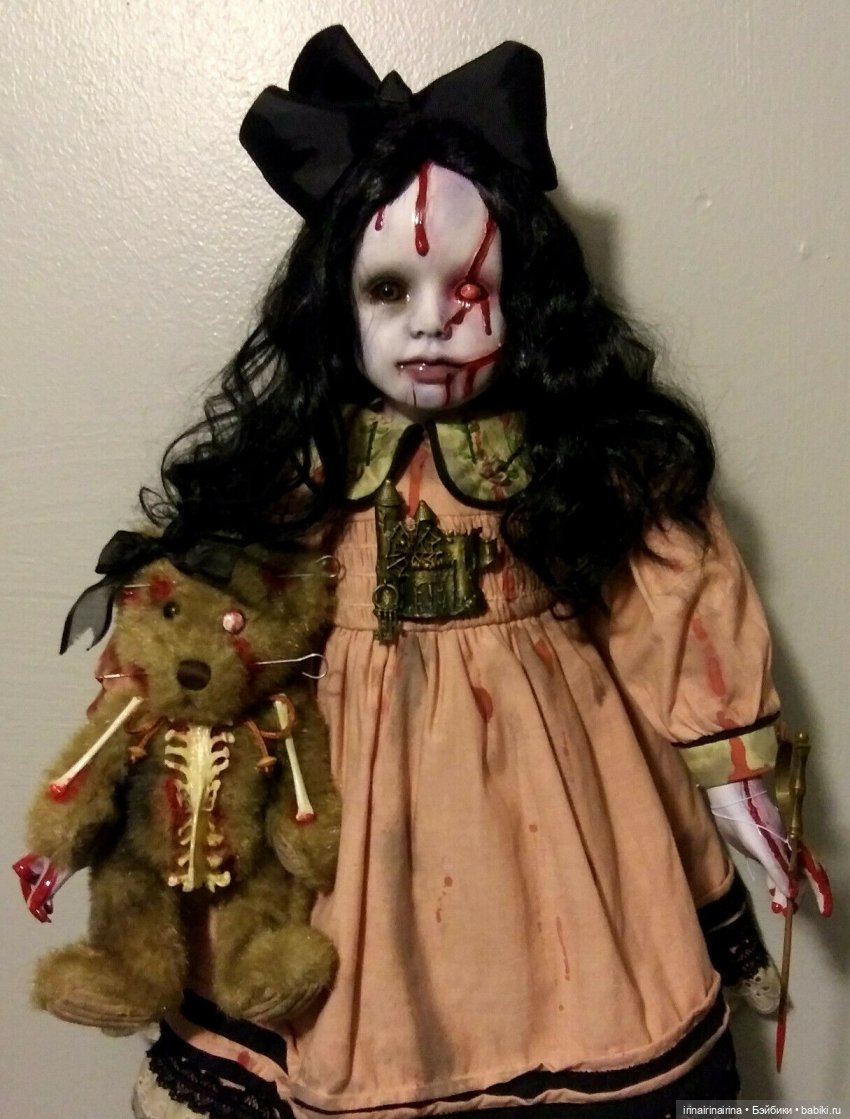 Далила" &amp; Teddy уникальный готическое искусство, цена 225 s