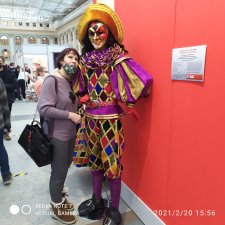 На выставке в Гостином дворе "Искусство куклы". часть 2