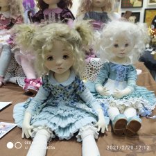 На выставке в Гостином дворе "Искусство куклы". часть 4