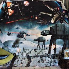 большой фотофон "звездные войны"