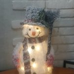 Заснеженный снеговичок (451)