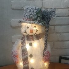 Заснеженный снеговичок (451)