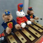 музыкальная шкатулка медведи и ксилофон (438.4)