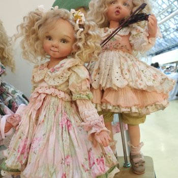 Фотоотчет с выставки "Искусство куклы 2024". Часть 1