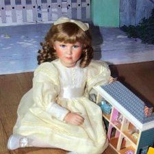 Анна с домиком. Gabriele Braun. (283)