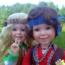 Кукла фарфоровая коллекционная Гармония от DANBURY MINT