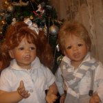 Новый 2014 год!Моя коллекция кукол...(продолжение)