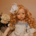 Несравненная Фине и её наряд "Зимняя роза". Hildegard Guenzel