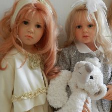 Мои куклята от фрау Гюнцель из резин.Продолжение