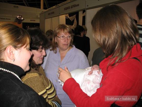 Международный Салон кукол в Москве: куклы-реборн