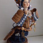 Синяя Птица. Авторская кукла.