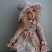 Мишель - авторская кукла