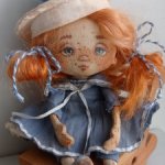 Текстильная кукла от Алёны Керп