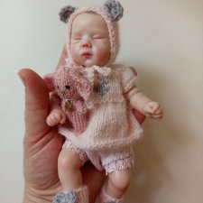 Авторская малышка из полимерной глины