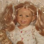 Златовласка - коллекционная кукла от Гюнзель