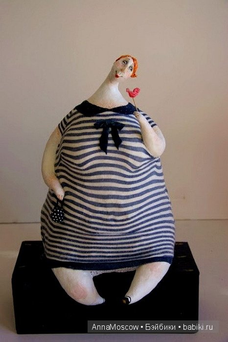 Катя Гусева и ее толстушки. Авторские куклы ☝️