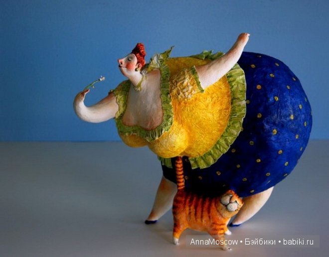 Катя Гусева и ее толстушки. Авторские куклы ☝️ (фото 2)