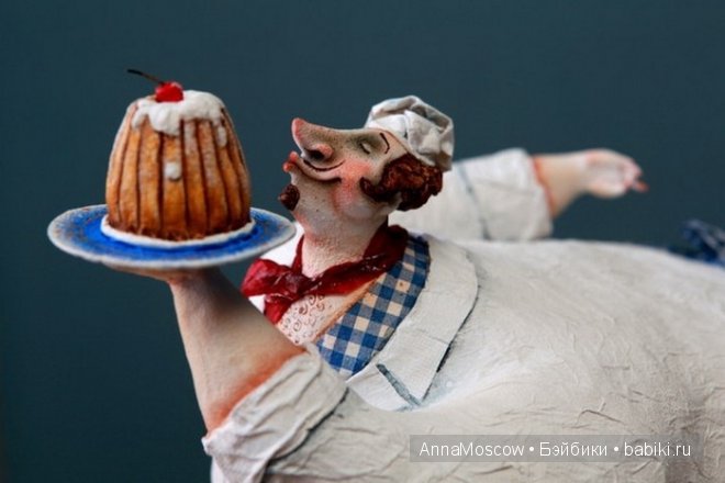 Катя Гусева и ее толстушки. Авторские куклы ☝️ (фото 3)