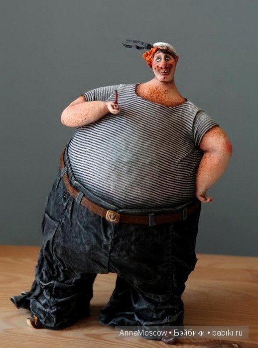 Катя Гусева и ее толстушки. Авторские куклы ☝️ (фото 7)