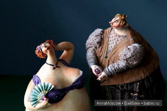 Авторские куклы Кати Гусевой