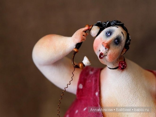 Катя Гусева и ее толстушки. Авторские куклы ☝️ (фото 4)