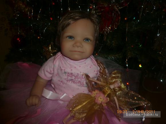 Кнопочка - коллекционная кукла от Пэт Молтон