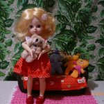 Звездочка - шарнирная кукла Baby Girl