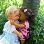 Розочка! Встреча сестренок.