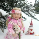 Мои нарядики для Анечки и Элли.