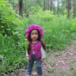 Алиса -кукла Готц. Прогулка.