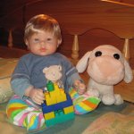 Кирюша. Игровой испанский малышок, фирма Arias