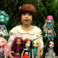 Лерочка и её куклы. Коллекционная кукла Лена Sissel Skille