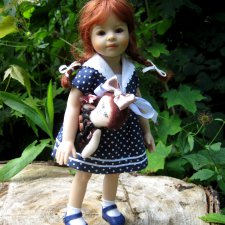 Коллекционная куколка от Хейди Плюсчок