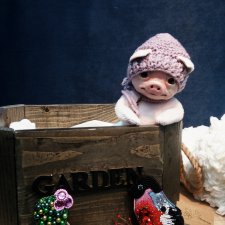 Снупи. Авторская хрюша Натальи Сомовой